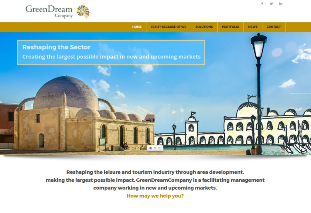 Website Greendreamcompany