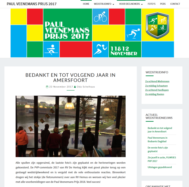 Paul Veenemans Prijs 2017 website 2017